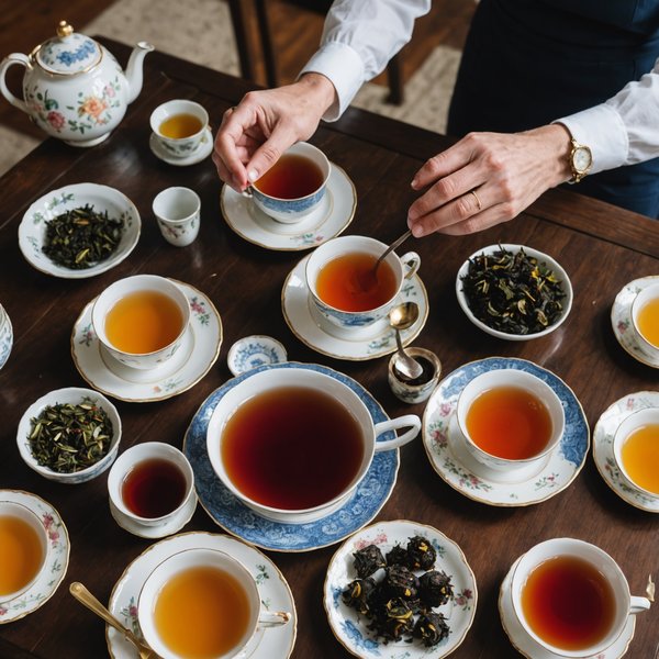 Comment organiser une soirée de dégustation de thés, avec des conseils sur la sélection et l'accompagnement ?