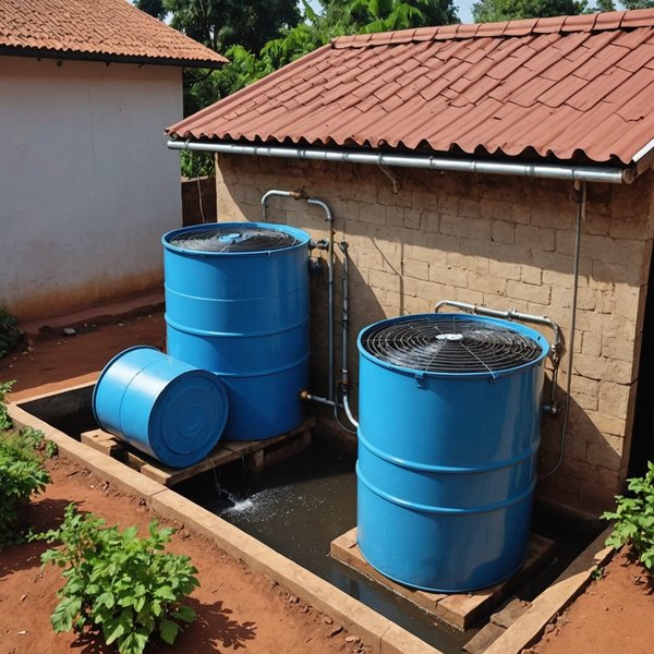 Comment les communautés peuvent-elles mettre en place des systèmes de collecte des eaux pluviales ?